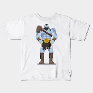 Grog Strongjaw Flat Design Illustration Kids T-Shirt